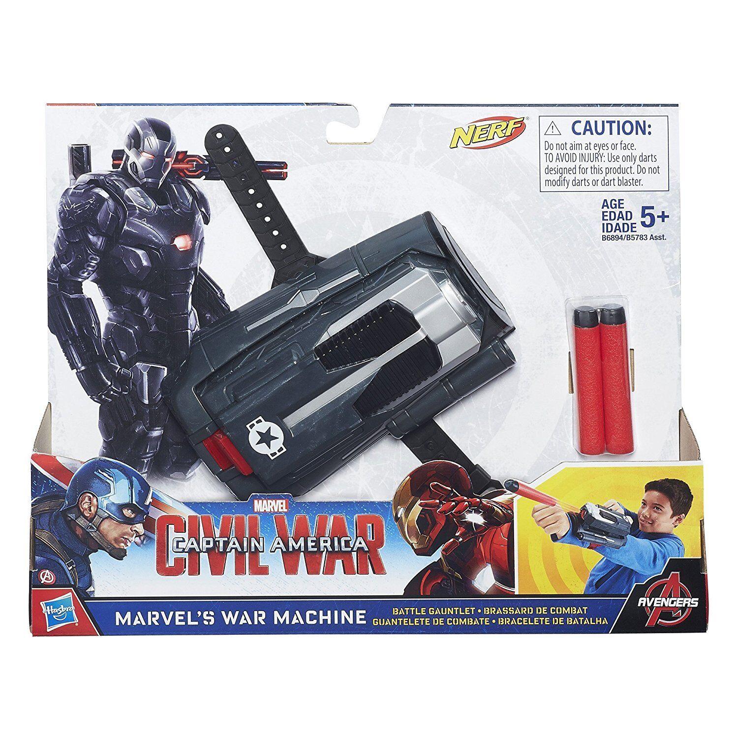 Marvel Civil War Iron Man Machine Battle Gauntlet 5+ Toy Ironman Captain America