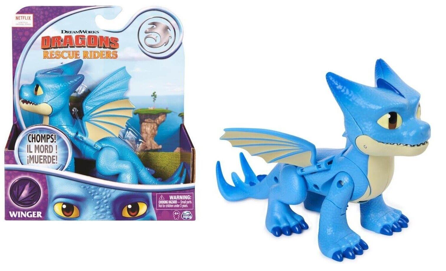 Dragons Winger Rescue Riders Ages 4+ Toy Dragon Play Fly Rider Viking Gift