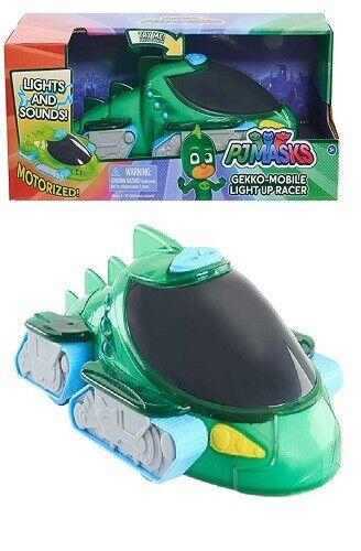 PJ Masks Light Up Racers Gekko-mobile Cat-Car Ages 3+ Toy Car Play Race Gift Fun