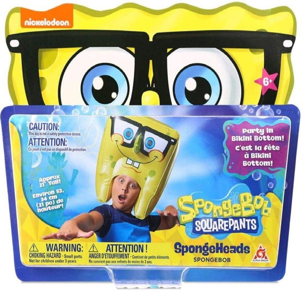 SpongeBob Squarepants Spongeheads Yellow Inflatable