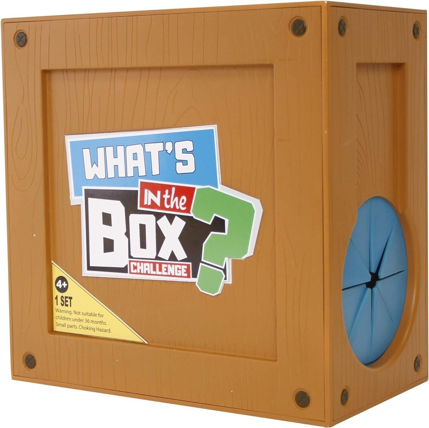 What's in a Box Boardgame 2+ Players Super Fun Game For Whole Family Challenge