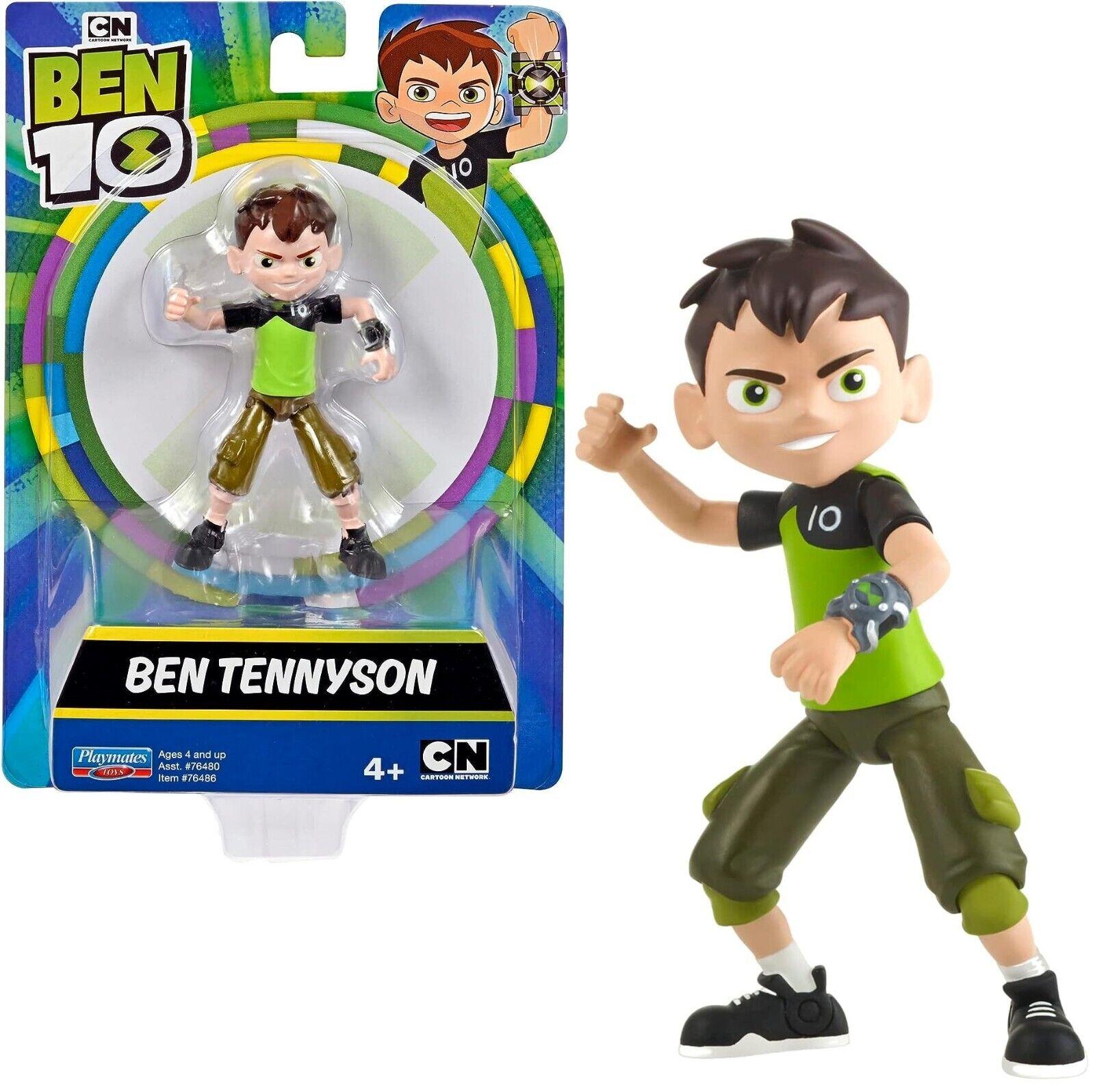 Ben 10 Basic Figure Ben Tennyson Assorted Cartoon Network Ages 4+ New Toy Play Gift