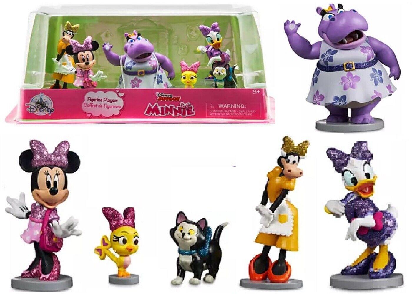 Disney Minnie Mouse Six Figures Play Set Ages 3+ Toy Gift Daisy Duck Clubhouse