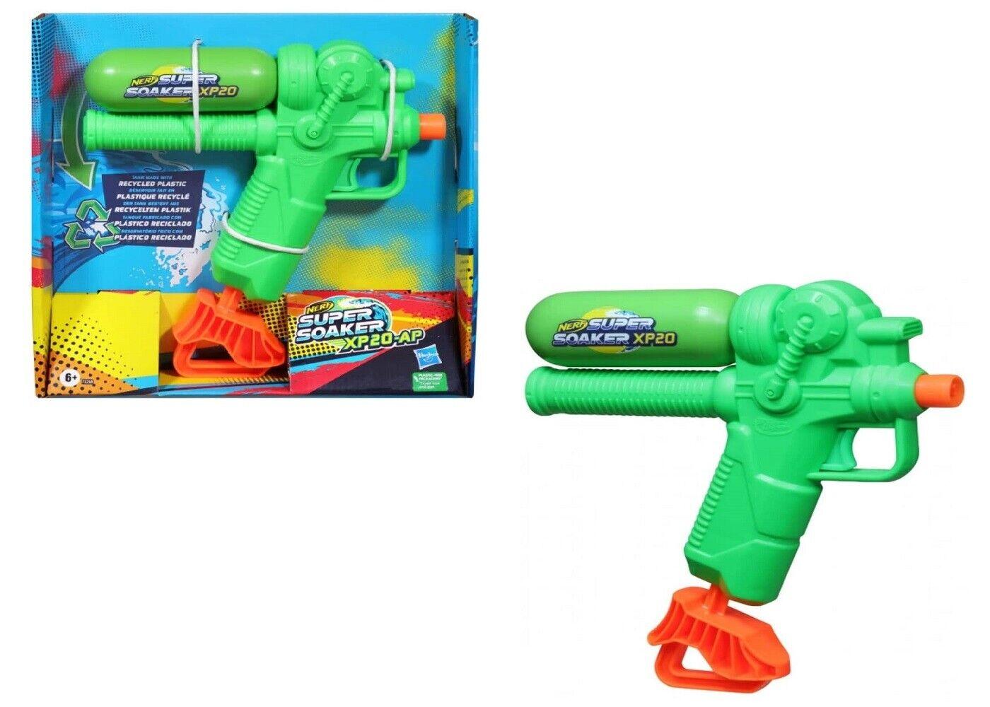 Nerf Super Soaker XP20 AP Water Blaster Ages 6+ Toy Aqua Gun Shower Play Tank