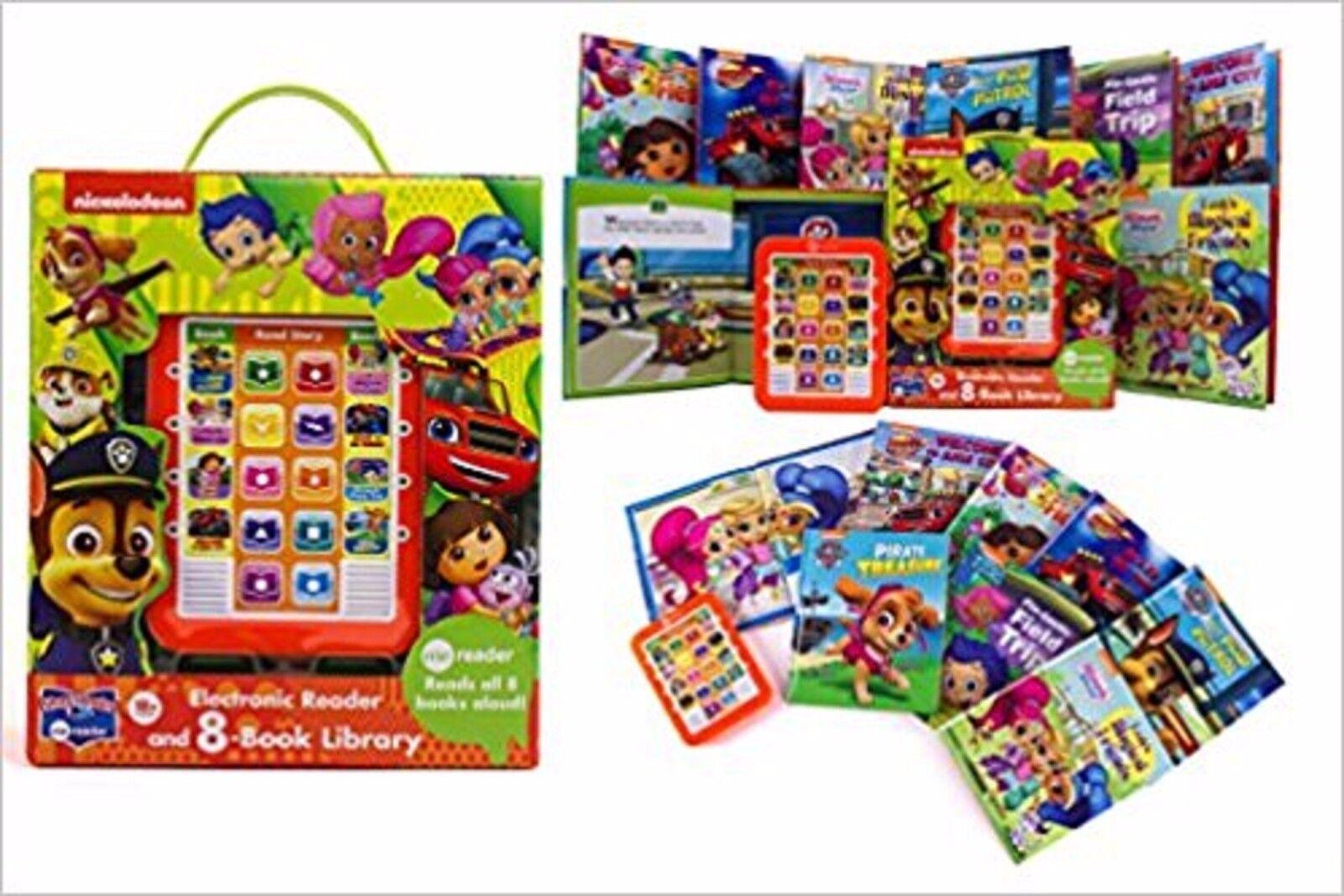 Electronic Reader 8 Book Library 2+ Read Play Thomas Marvel Avengers Paw Patrol