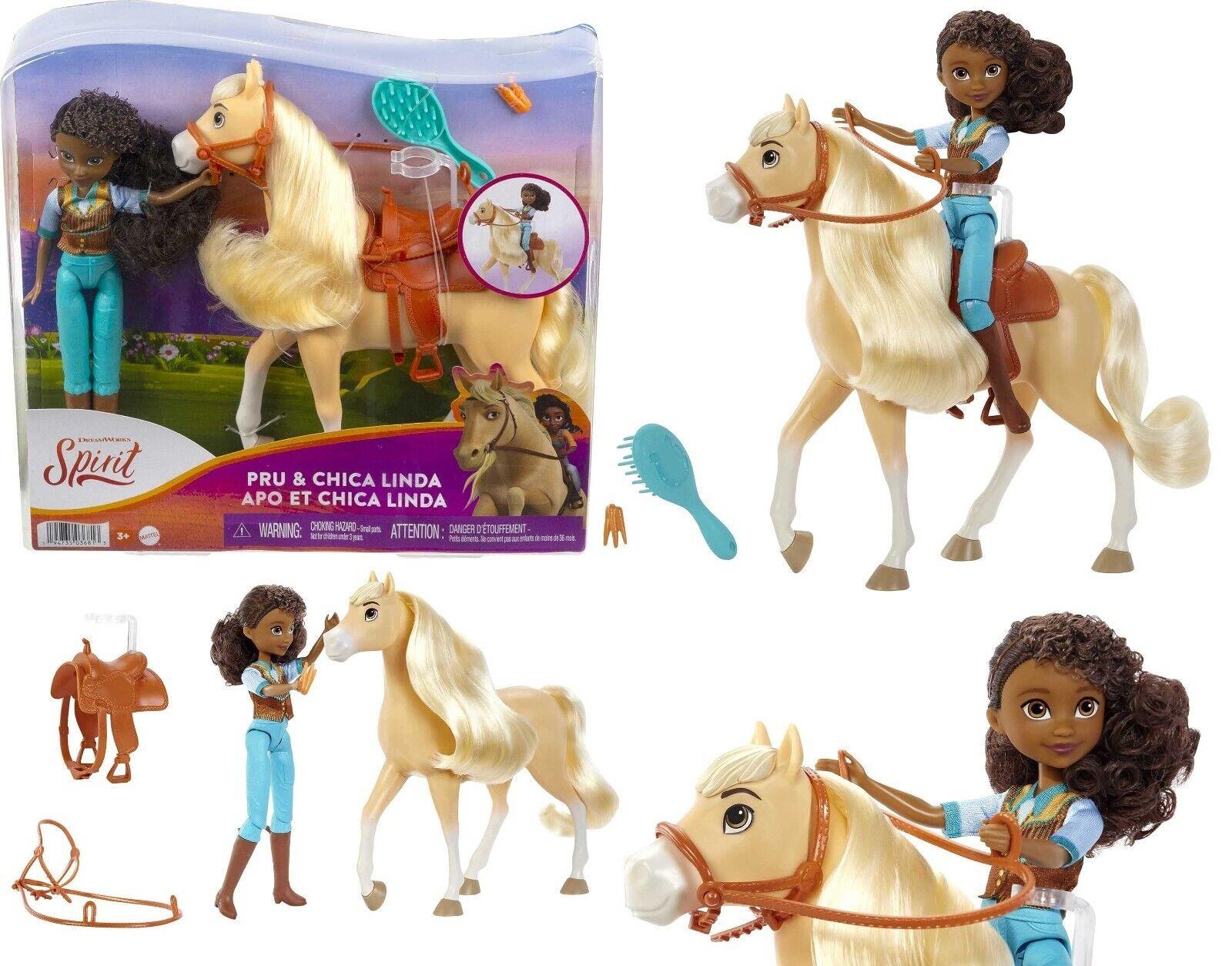 Spirit Riding Free Collector Doll and Horse Ages 3+ Toy Pony Race Fun