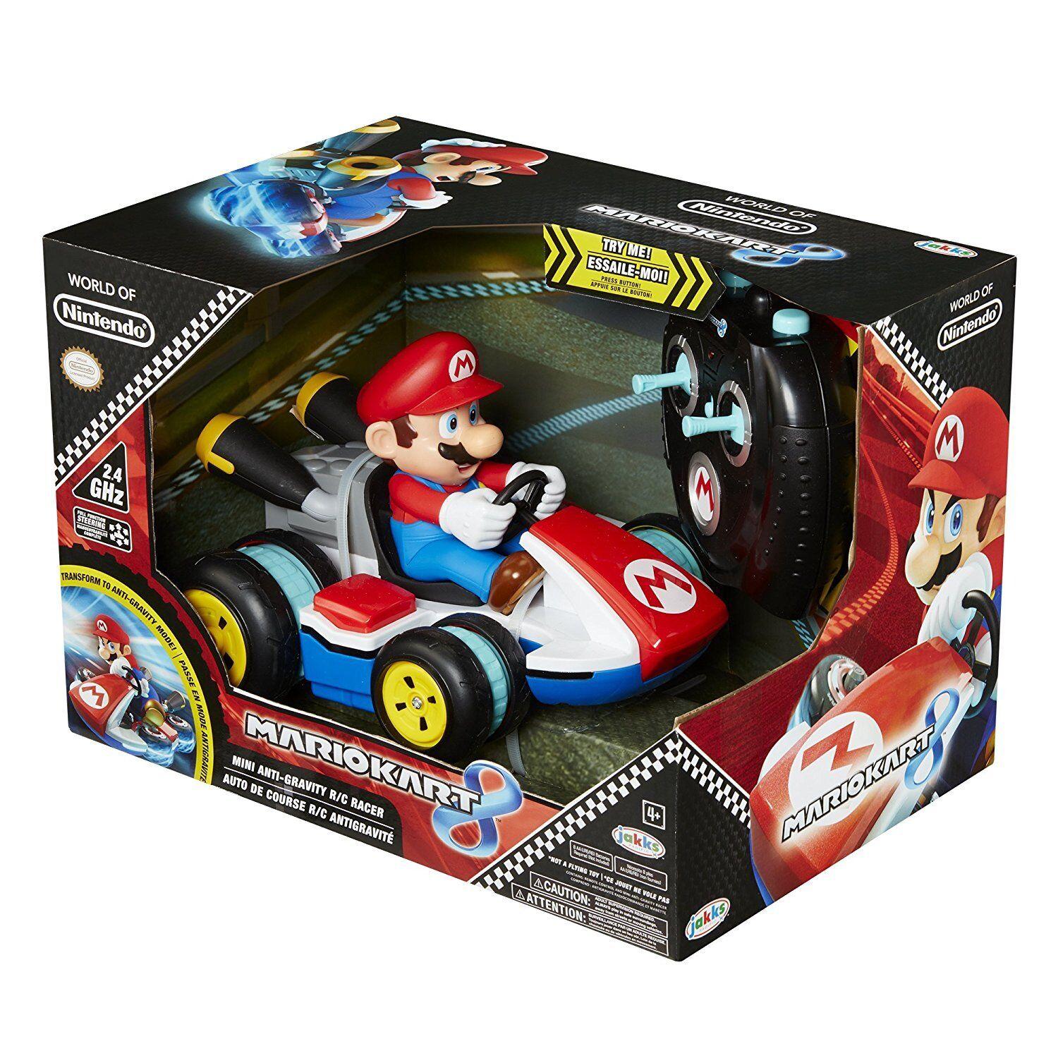 Wii Mario Kart Mini Racer Nintendo RC IR Radio Remote Control Car Race 4+ Toy