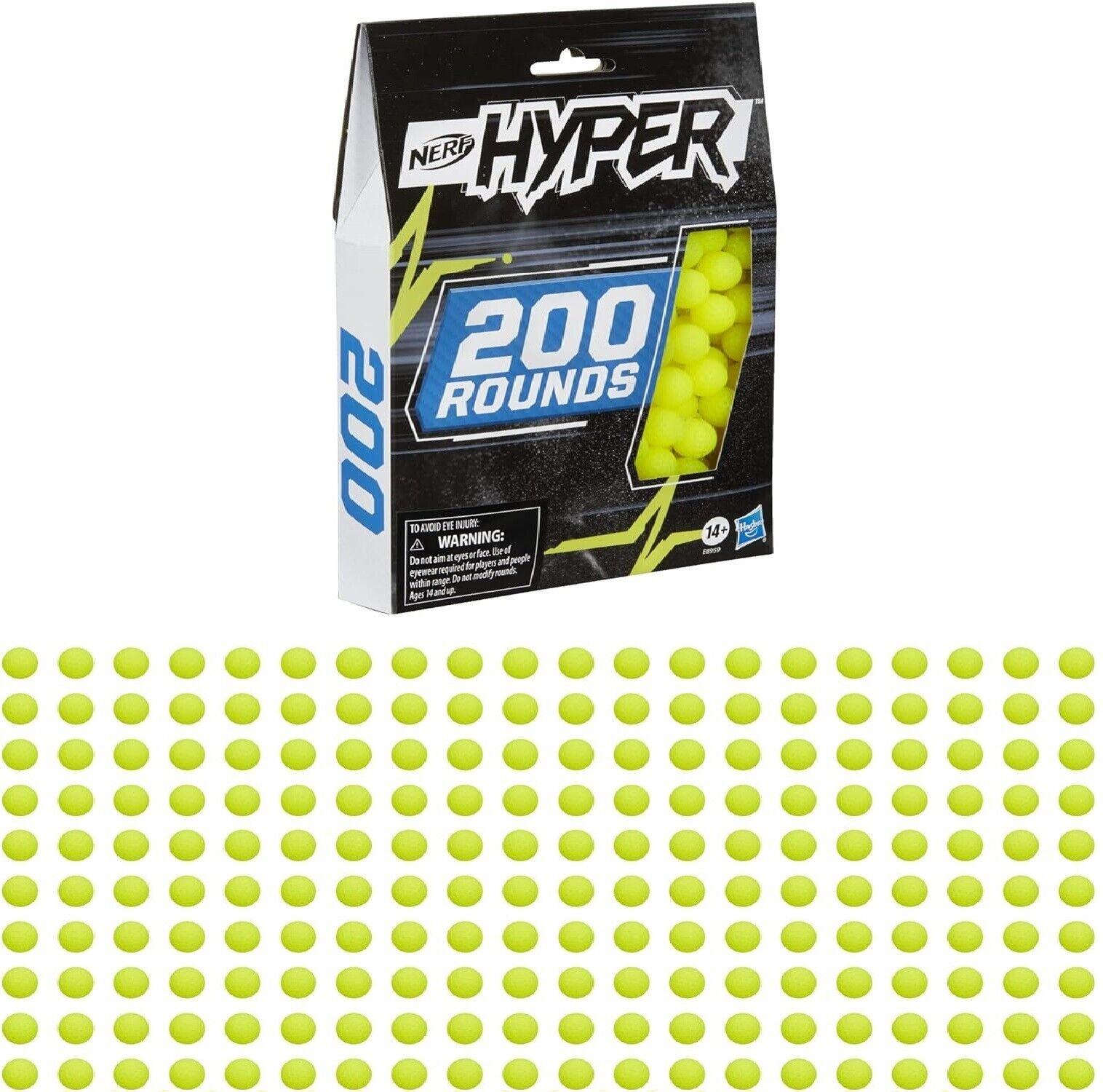NERF Hyper 200 Round Refill Includes 200 Hyper Rounds for Use Hyper Blasters