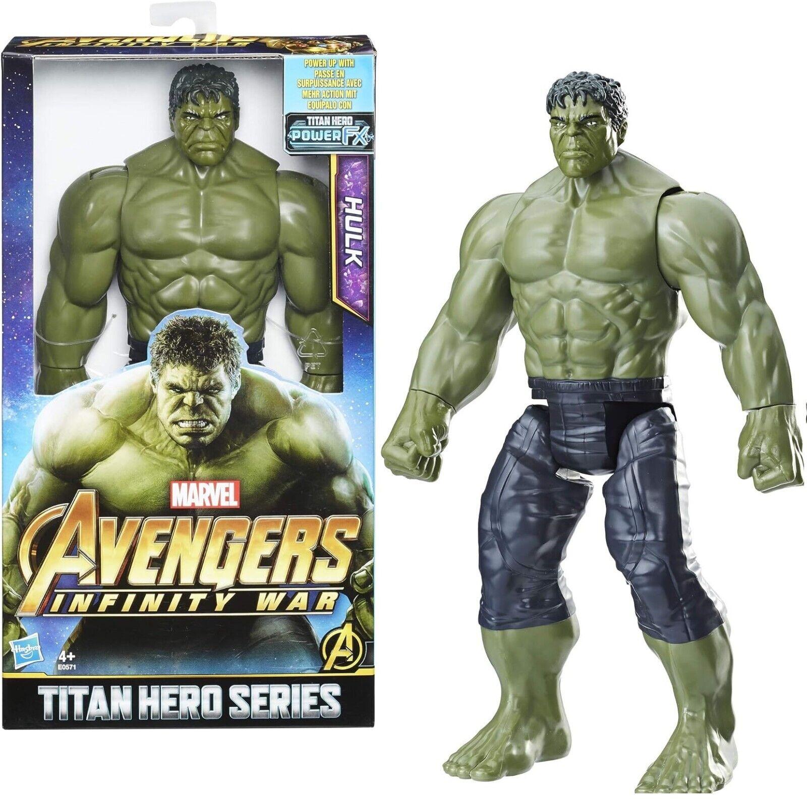 Marvel Avengers Infinity War Titan Hero Series Hulk with Power FX Port Figure