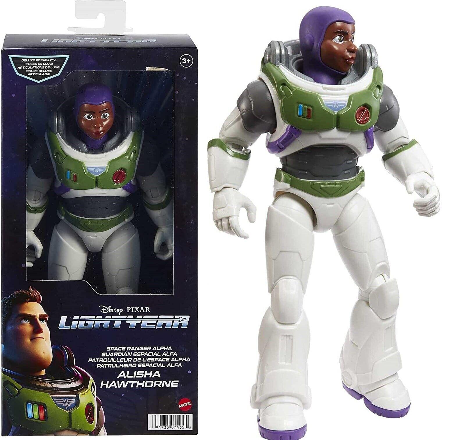 Disney Buzz Space Ranger Alisha Hawthorne Alpha-Suit Toy Story Play.