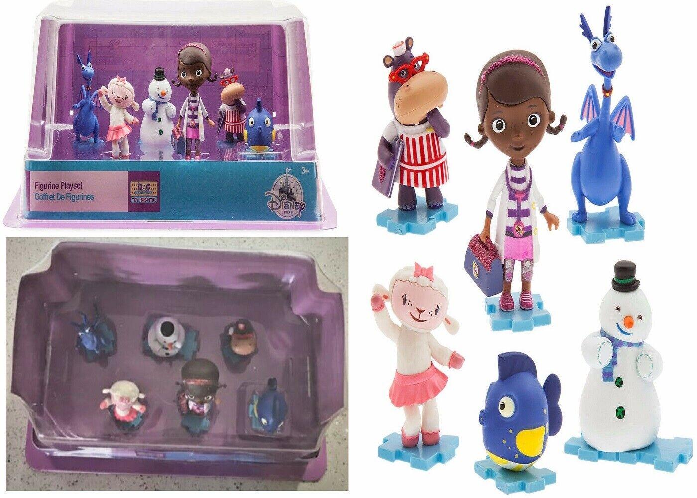 Doc McStuffins Figures Play Set Ages 3+ Toy Mobile Doll Girls Lambie Cake Topper