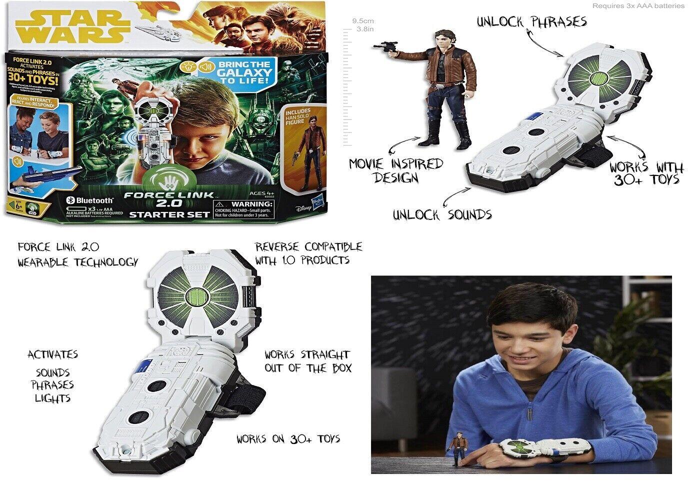 Star Wars Force Link 2.0 Starter Set Wearable Technology Ages 4+ Toy Play