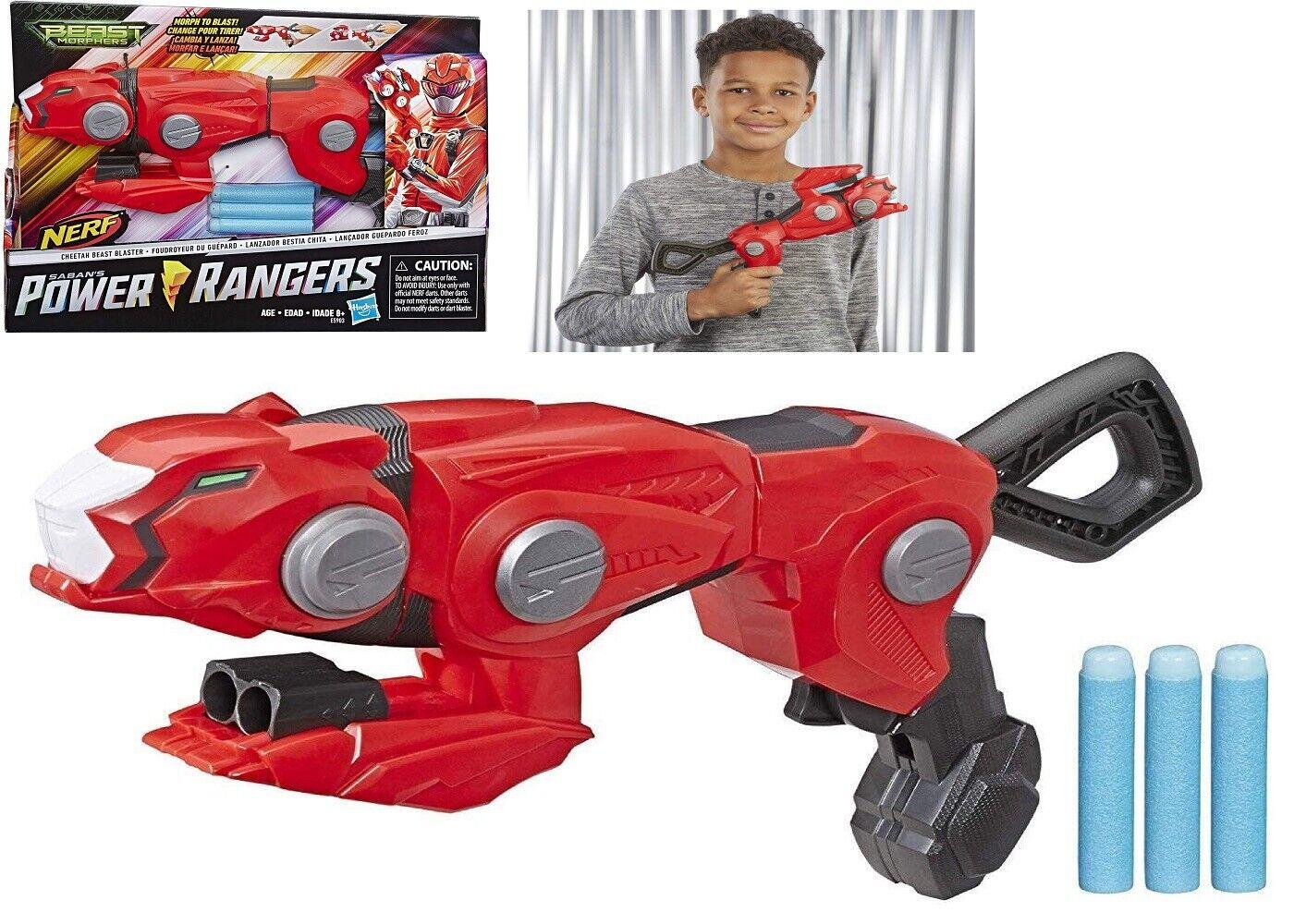 Power Rangers Beast Morphers Cheetah Beast Blaster Ages 8+ Toy Zord Roleplay Fun