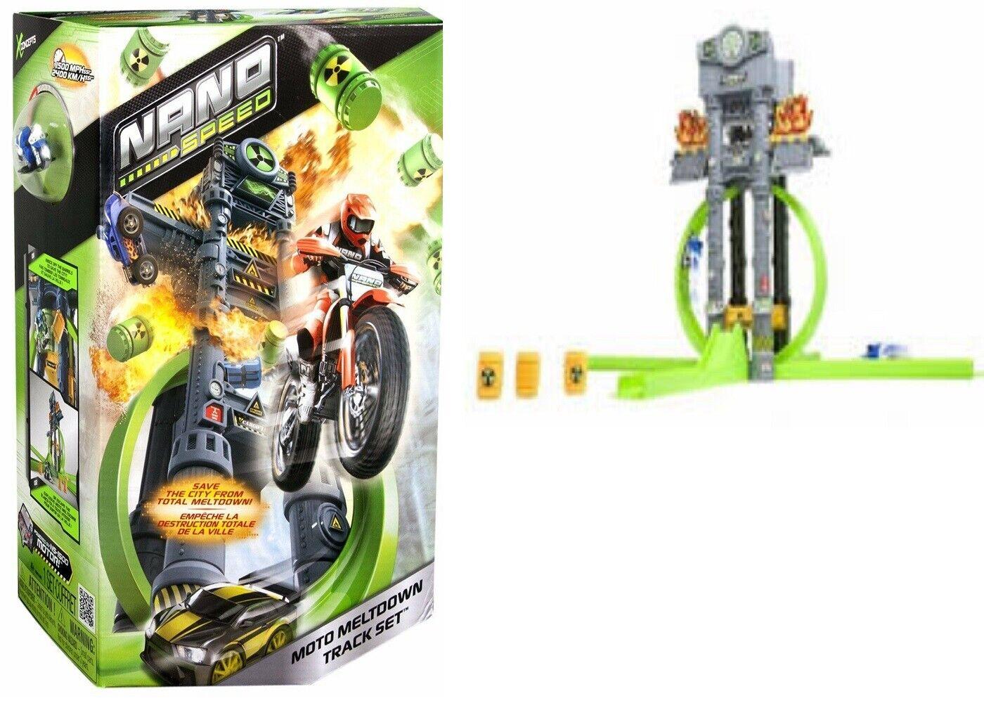 Bike Race Track New Toy Nano Speed Moto Meltdown Ages 4+ Boys Fight Play Gift