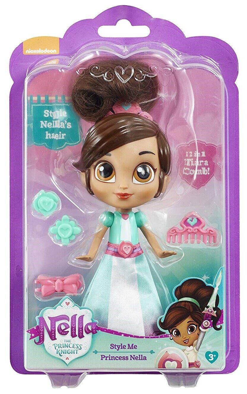 Nella the Princess Style Me 7 Inch Doll Knight Ages 3+ Toy Horse Sword Shield