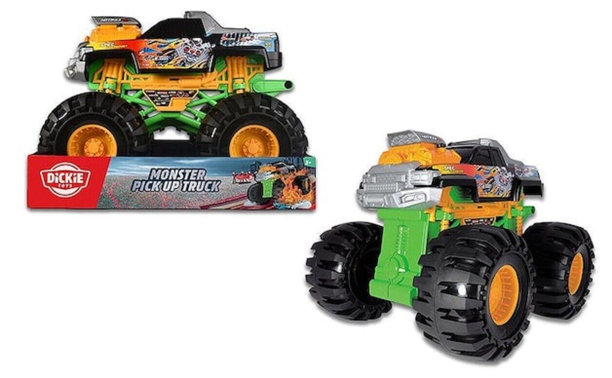 DICKIE Toys Large Pickup Monster Truck Ages 3+ New Toy Car Race Play Gift