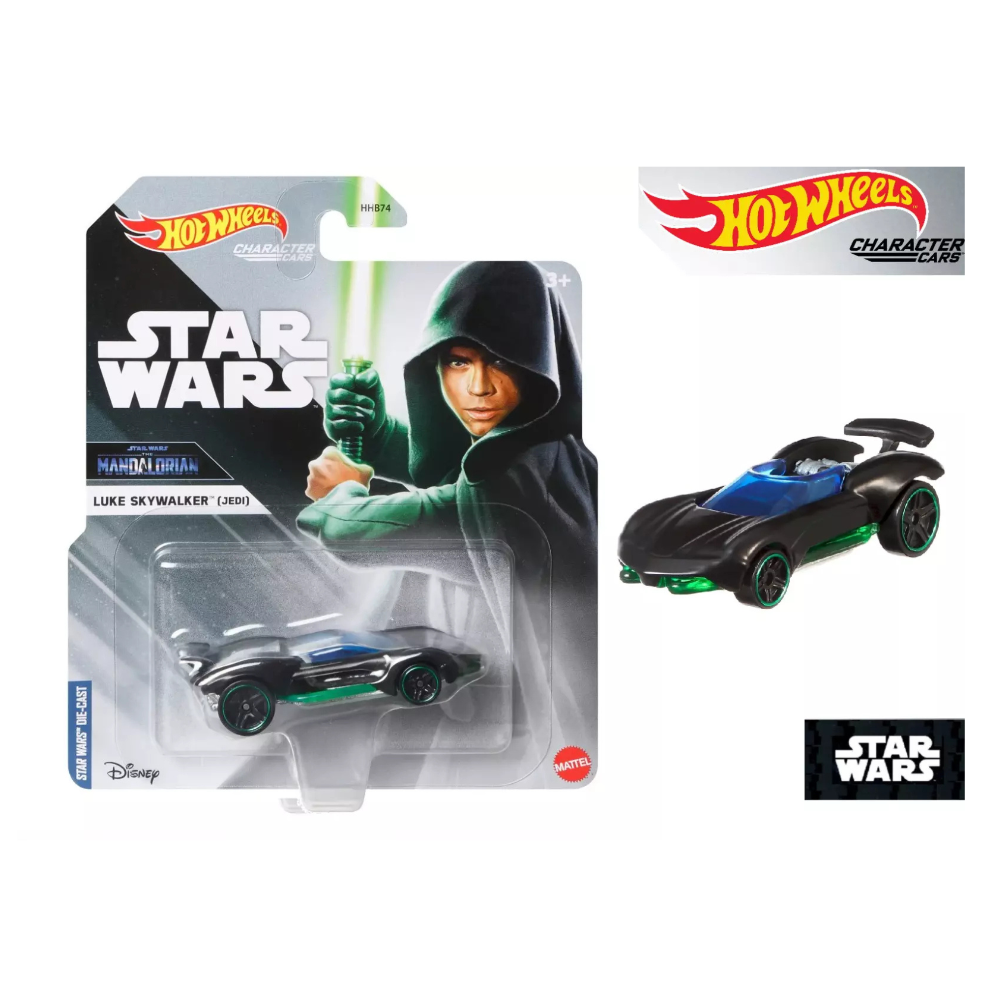 Hot Wheels Star Wars Car Luke Skywalker
