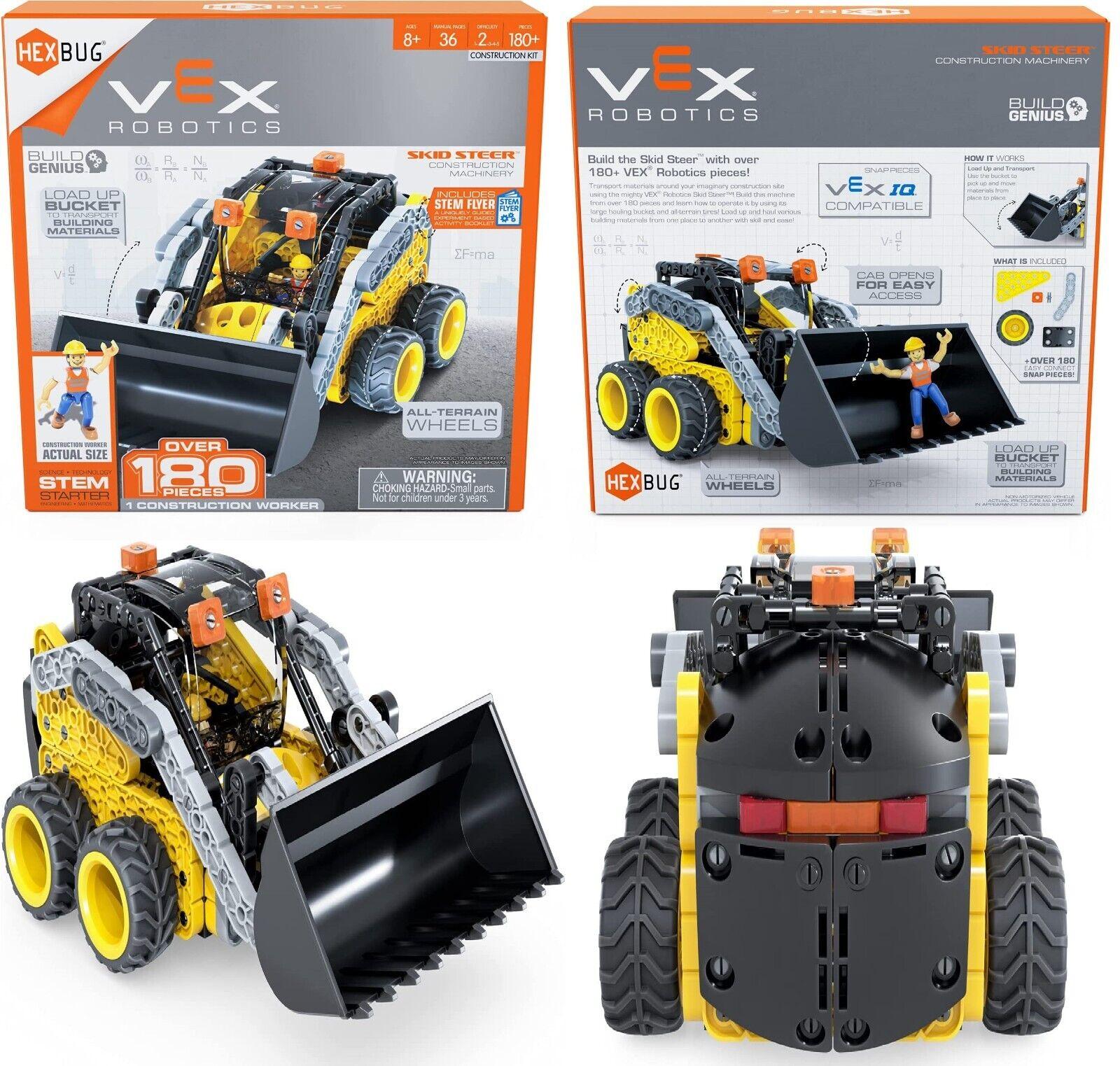 Hexbug Vex Robotics Skid Steer Buildable Construction Toy Mover Ages 8+ Project
