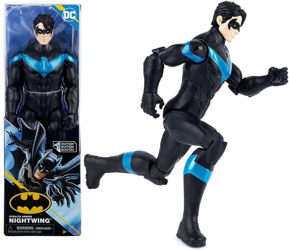 Nightwing Black Shoes-Action Figure 12 Inch Preschool Toys & Pretend Play Ages 3+ New Toy