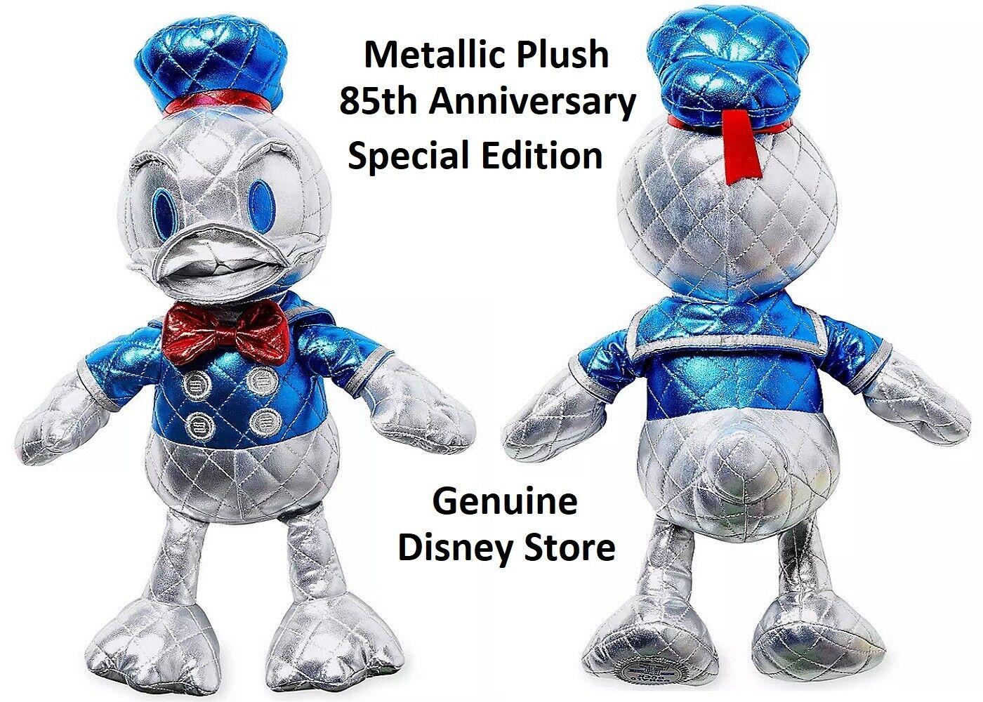 Donald Duck Metallic Plush 15'' Special Edition Ages 3+ Toy Mickey Minnie Mouse
