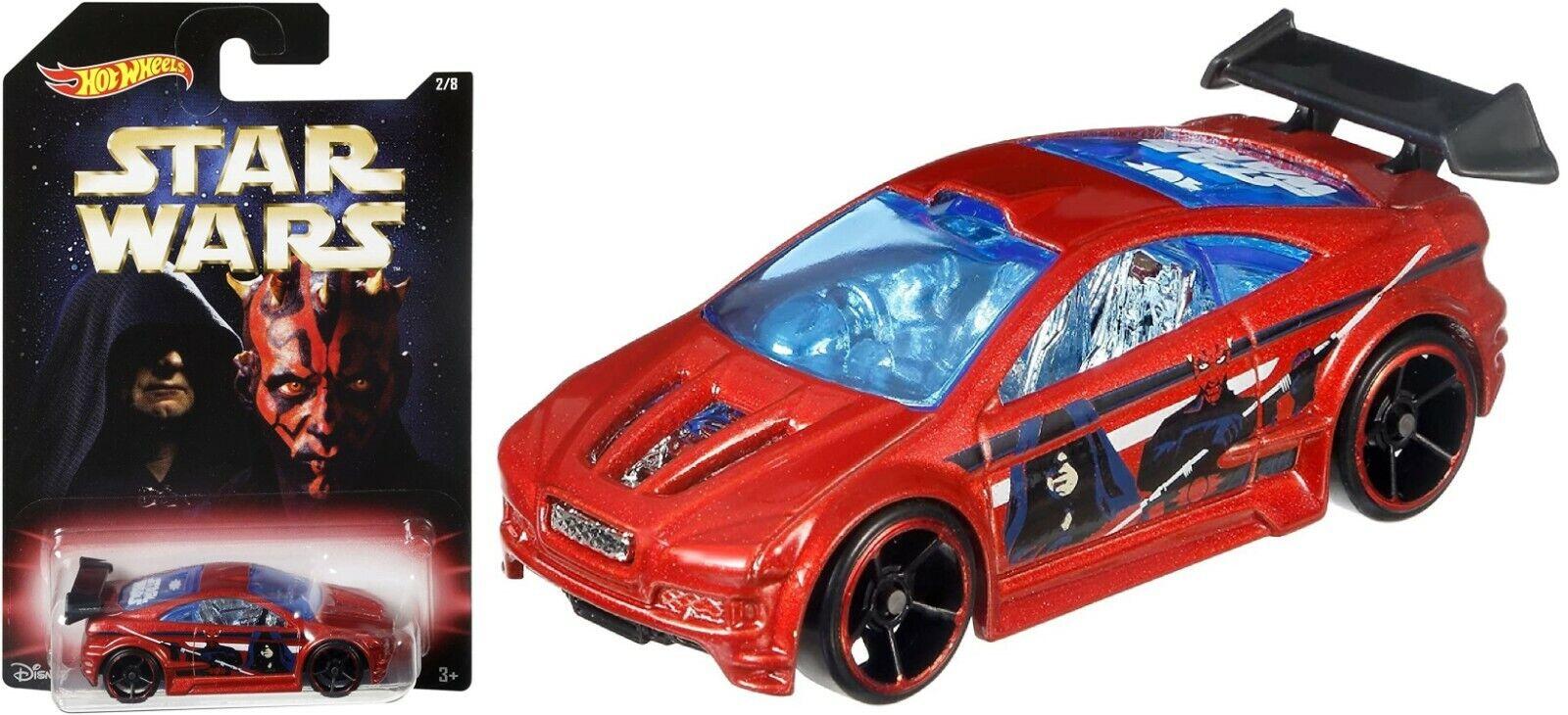 Hot Wheels Star Wars Car Ep.7 Sedious& Darth Maul Themed fun car