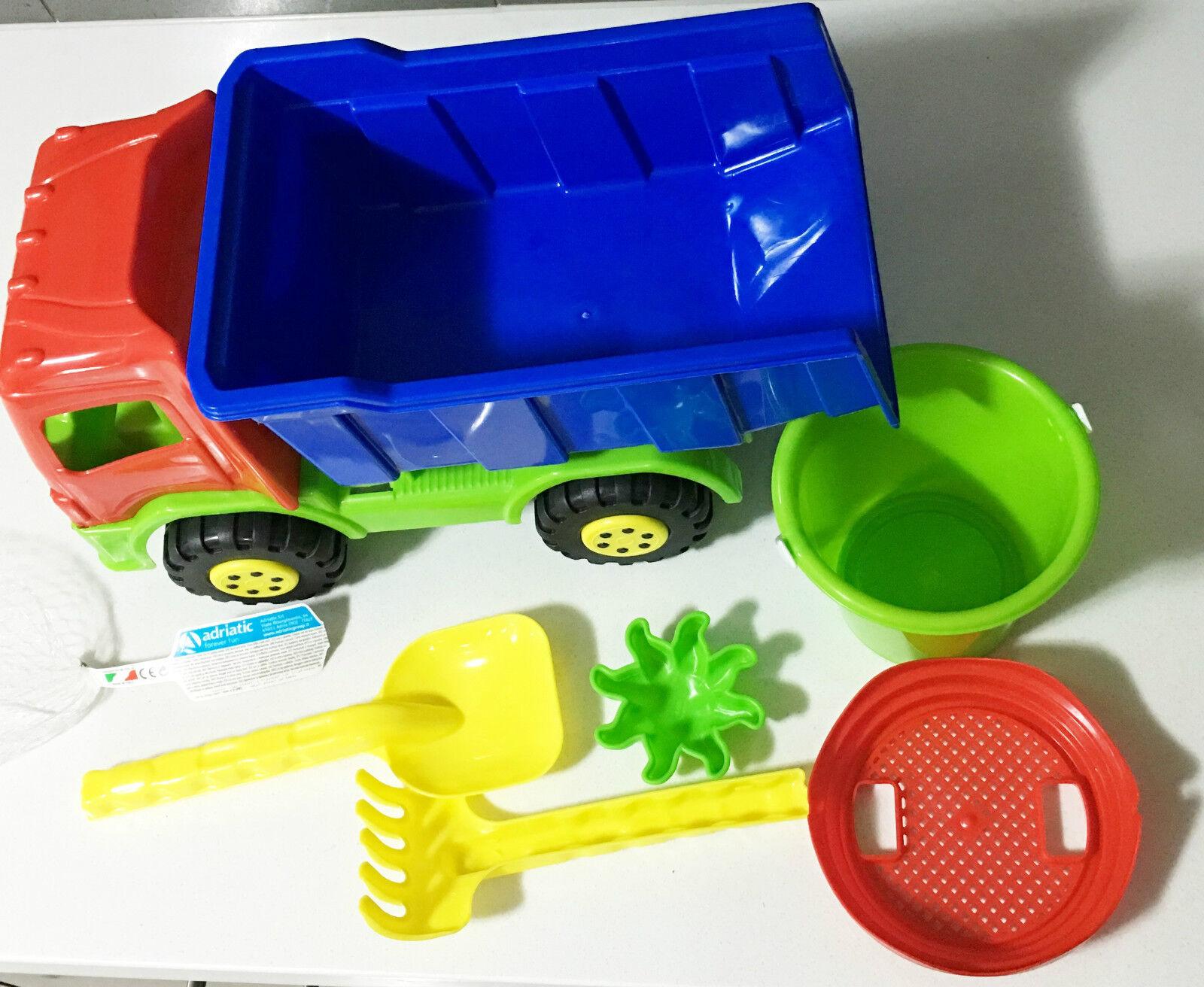 Dump Truck New Toy Italian Ages 3+ Play Sand Sea Car Swim Gift Boys Girls Fun