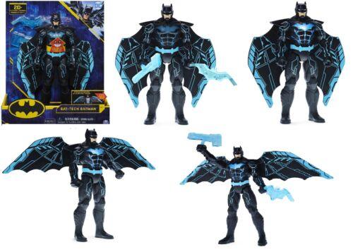 Batman 12 Inch Deluxe Figure Bat-Tech Ages 4+ Toy Play Robot Wings Gotham City