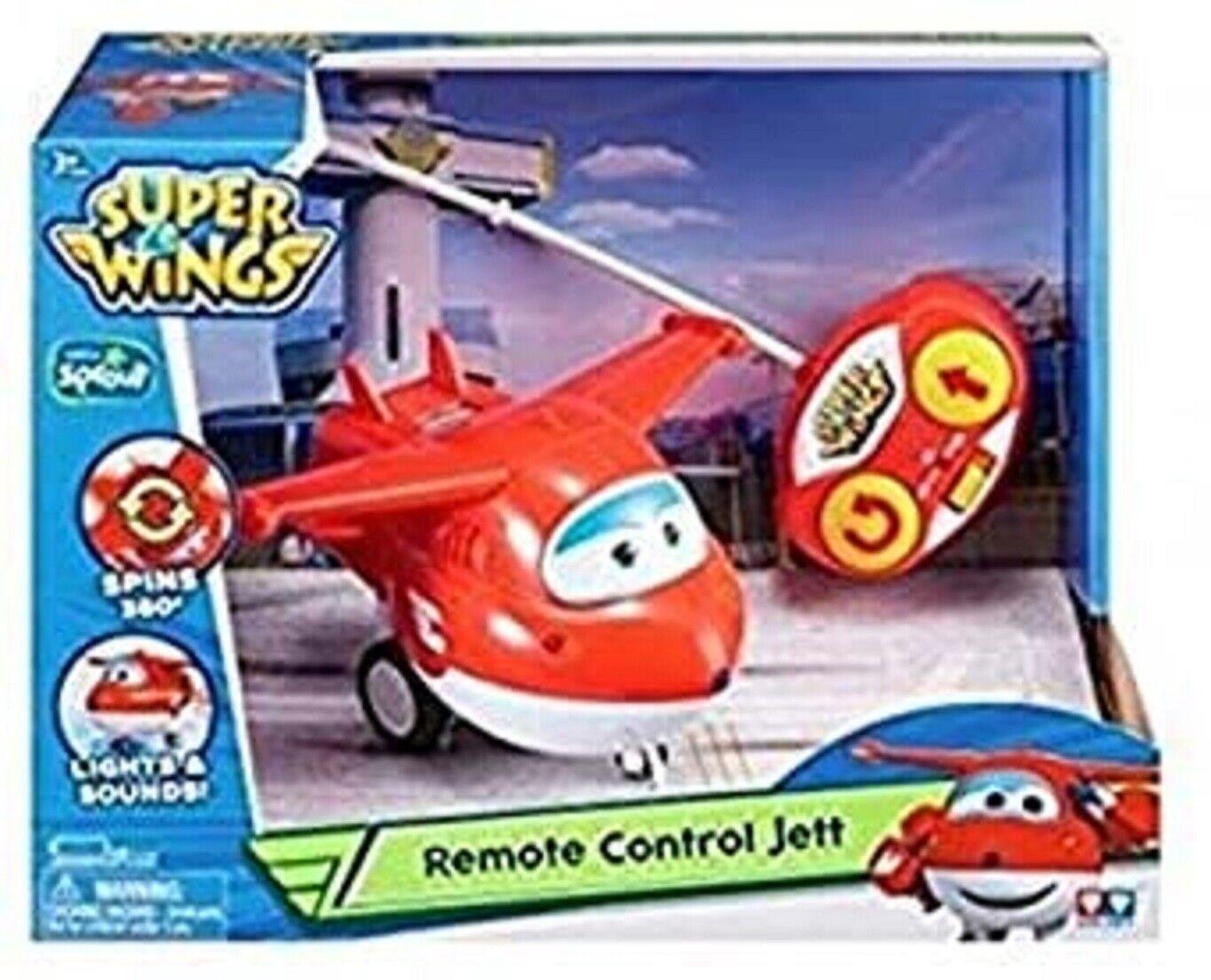 Super Wings RC Toy Jett Remote Control 3+ Toy Play Plane Mission Fun