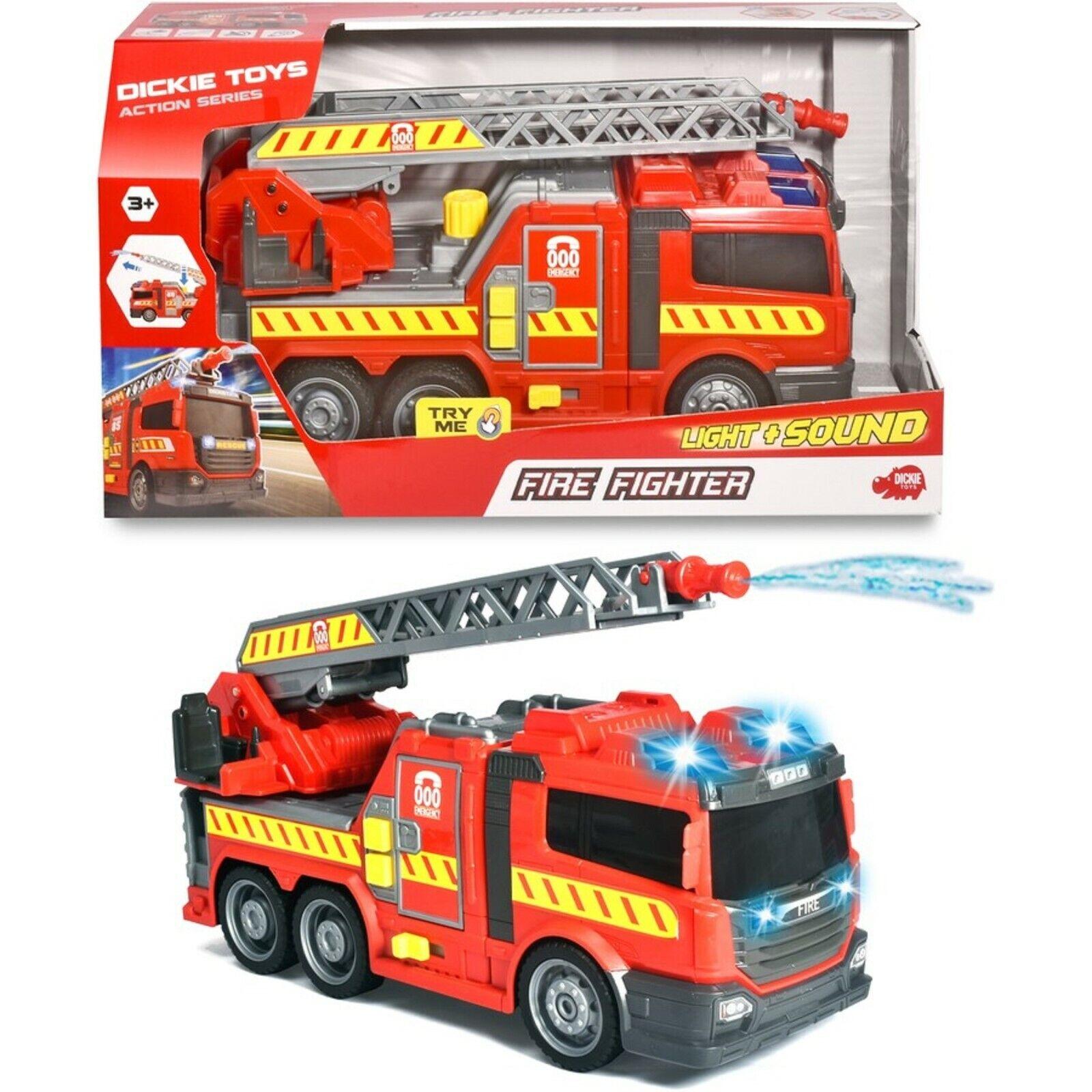 Dickie toys action series-Fire Fighter- try me light + sound toys