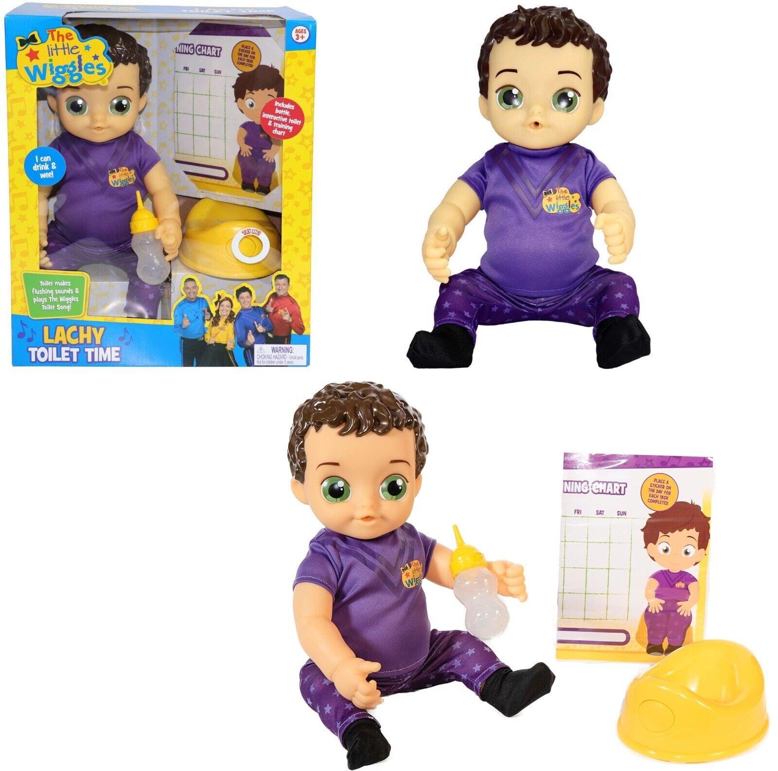 The Wiggles Potty Time Lachy Doll Toilet Training Chart Nappy Baby Bottle