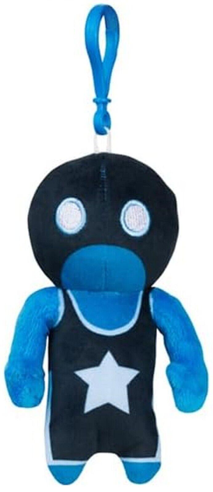 Gang Beasts Clip On Plush Characters 13 cm Blue 2 Random Assorted Ages 3+ New Toy Soft