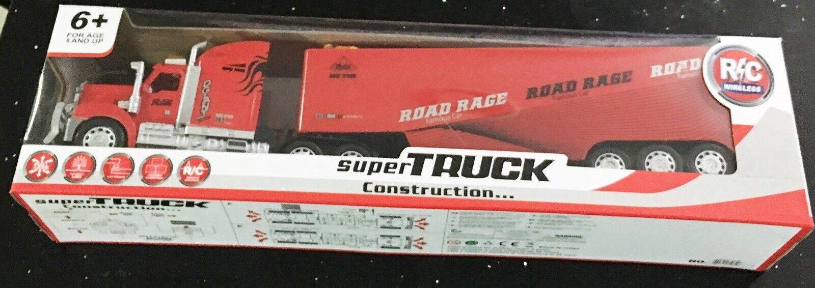 Super Monster Truck Large Big Ages 6+ New Toy Race RC Remote Control Car Play