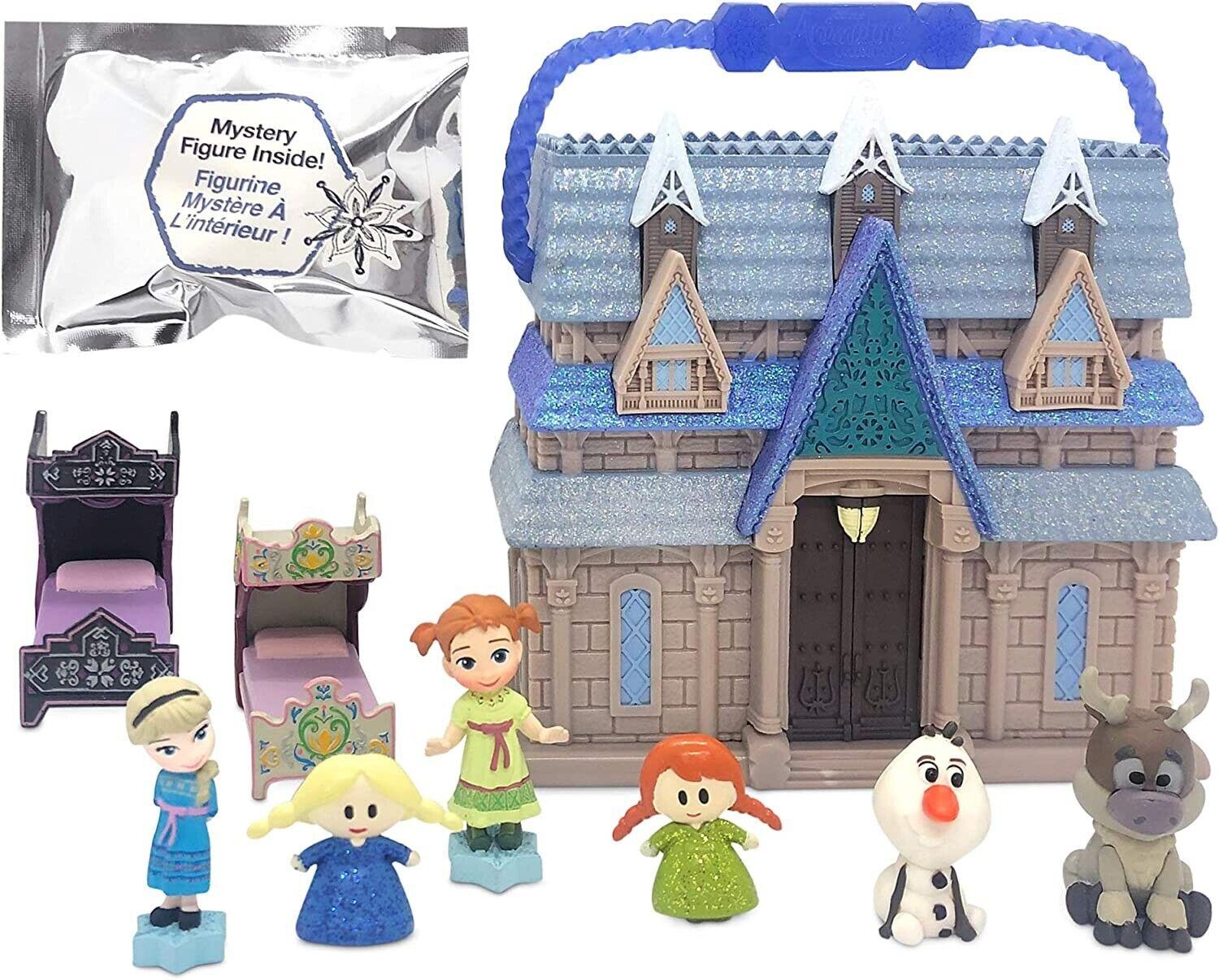 Disney Frozen Animators Collection Littles Arendelle Castle Anna Elsa Doll Olaf