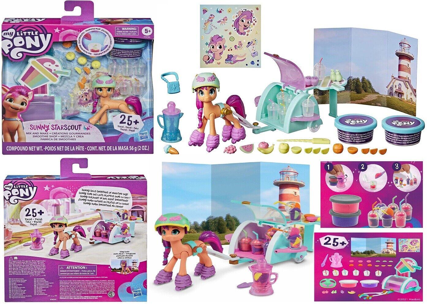 My Little Pony Sparking Scenes Sunny Starscout Age 3+ Toy Horse Story Play Doll