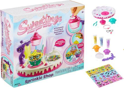 ALEX DIY Sweetlings Sprinkle Shop Craft Kit Ages 6+ Toy Clay Glitter Pet Project