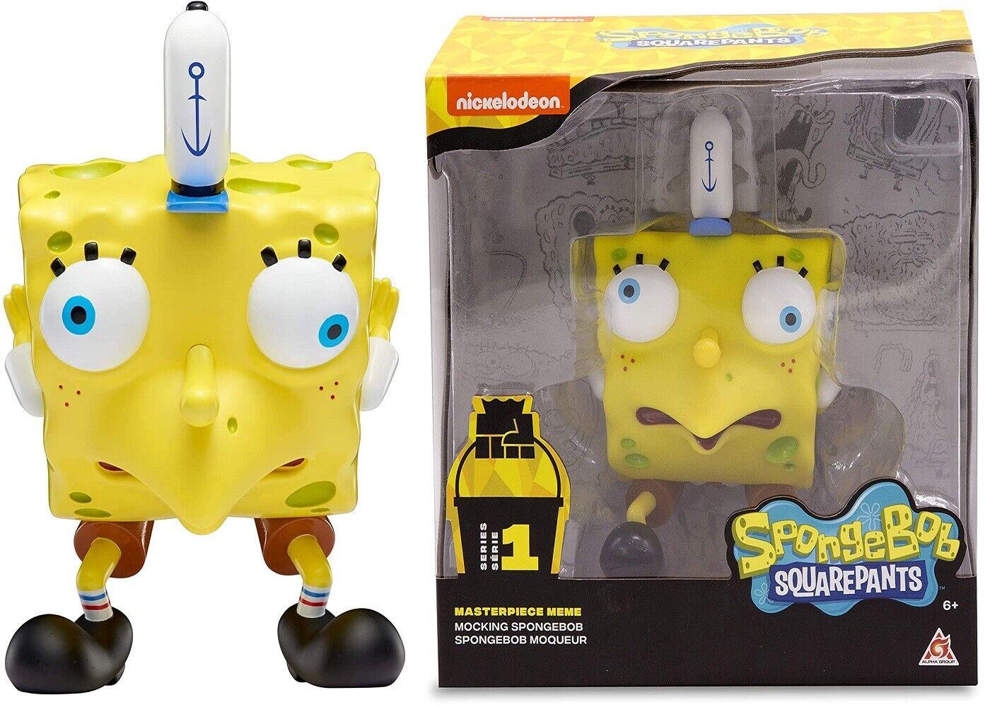 Spongebob SquarePants, Masterpiece Memes, 8" Collectible Vinyl Figure, Mocking Sponge