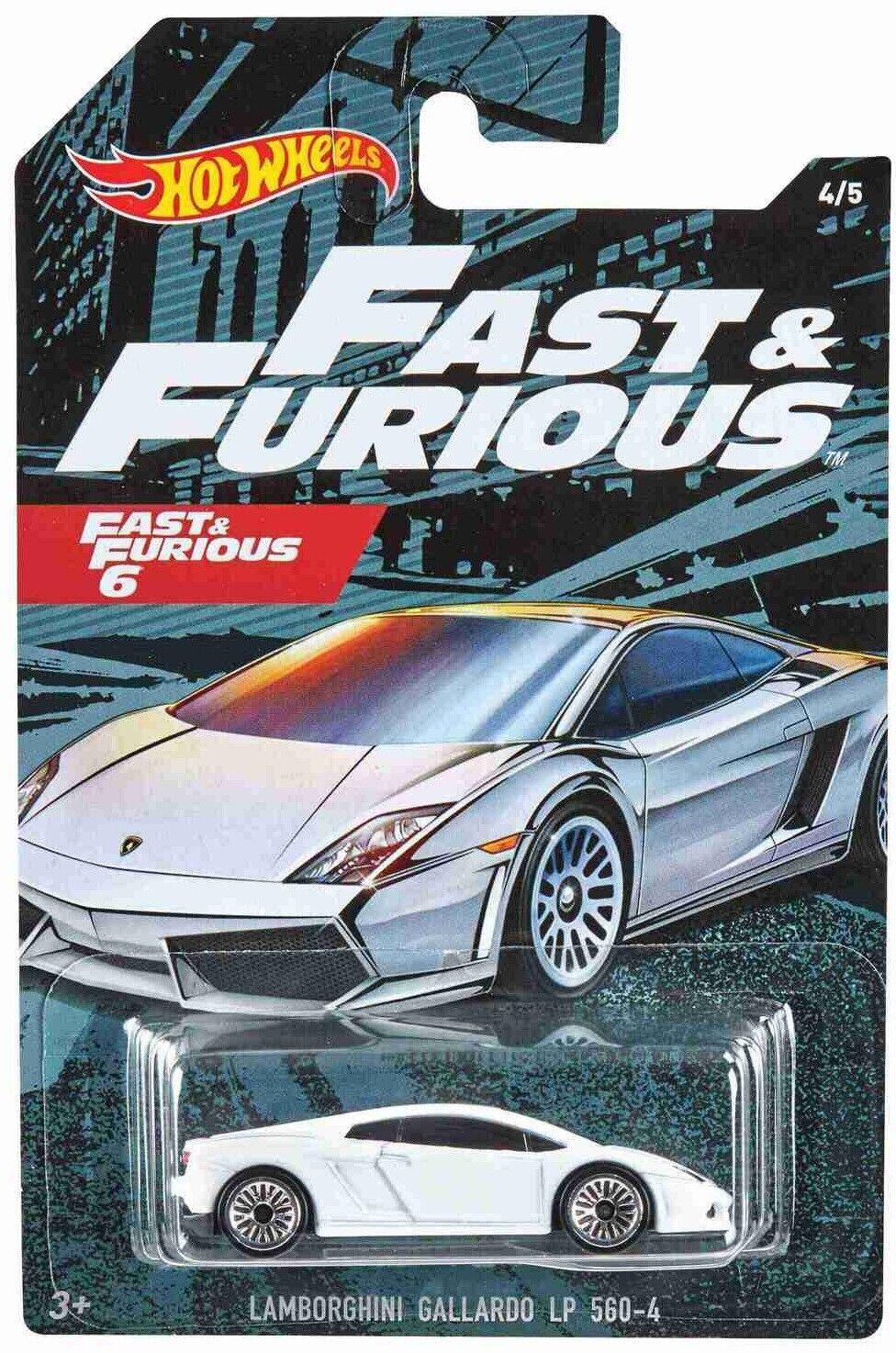 Hot Wheels Fast & Furious Lambhorgini LP Die-Cast Car for ages 3+ Toy Car Race Fun