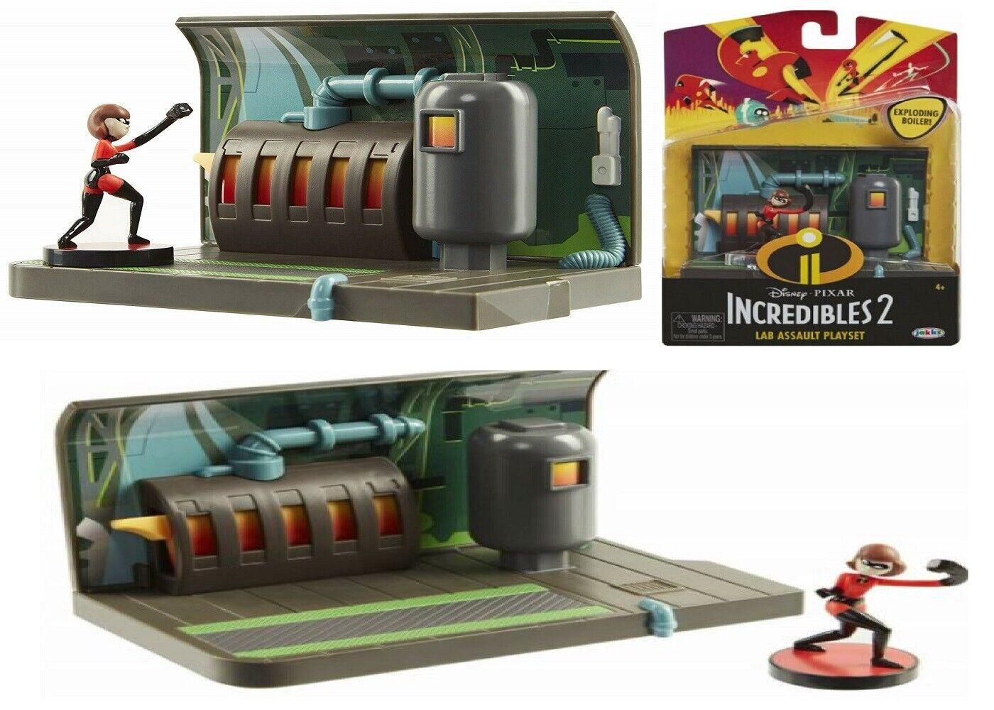 Incredibles 2 Elastigirl Lab Assault Playset Action Pack Play Set Ages 4+ Toy