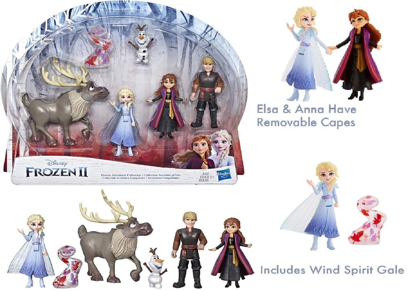Frozen Adventure Collection 5 Small Dolls Anna Elsa Kristoff Olaf Doll