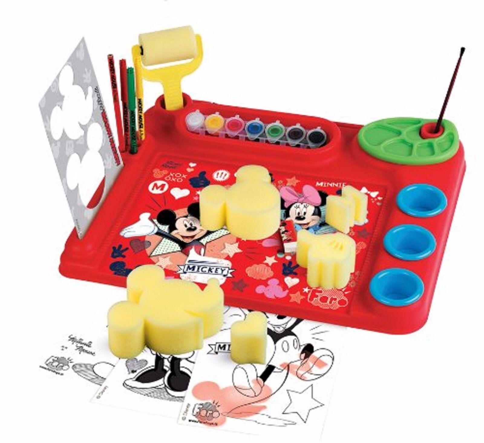 Mickey Mouse New Toy Artist Desk Stencil Faro Ages 5+ Art Clubhouse Boys Paint