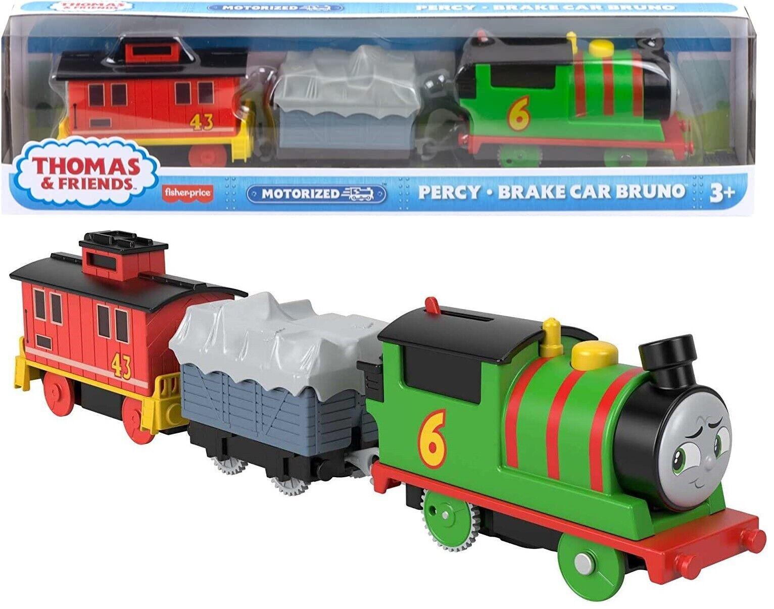 Thomas & Friends Motorised Trackmaster Moments Baker Percy Train Engine, Multicolor