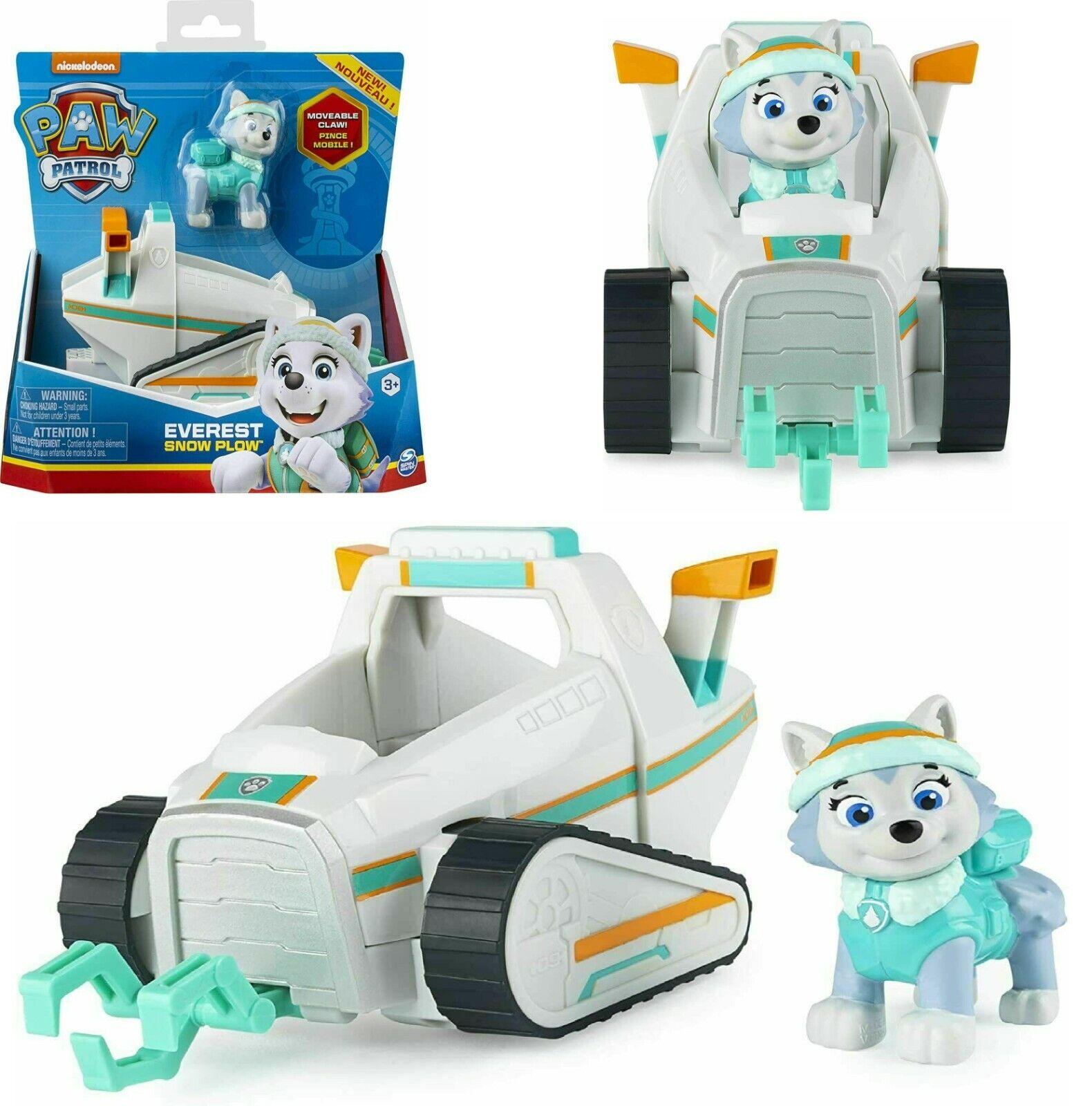 Paw Patrol - Everest Snow Plow - Age 3+ Toy Car paw patrol figure