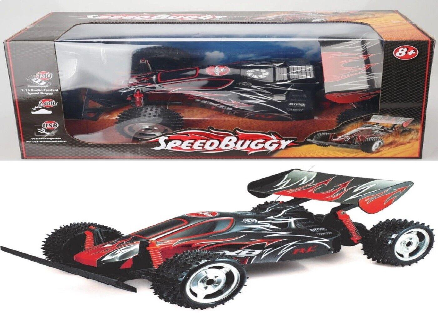 Remote Control Car RX8 1:10 Scale Speed Large Buggy Ages 8+ Toy Jeep Race Big