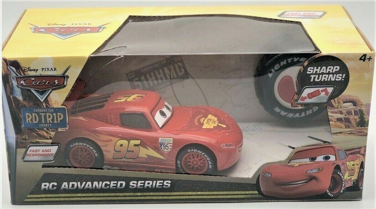 Disney Cars Advanced McQueen RC Advanced Remote Control Car for 3+ ages