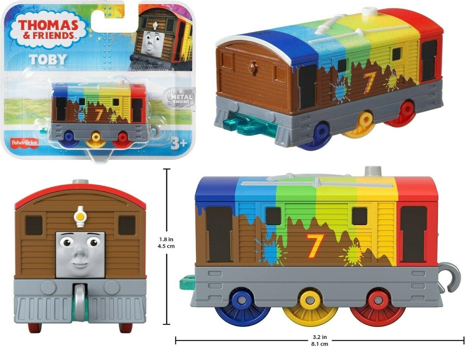 Thomas & Friends Trackmaster New Train Track Metal Engine Diecast Car Metal Engine - Toby