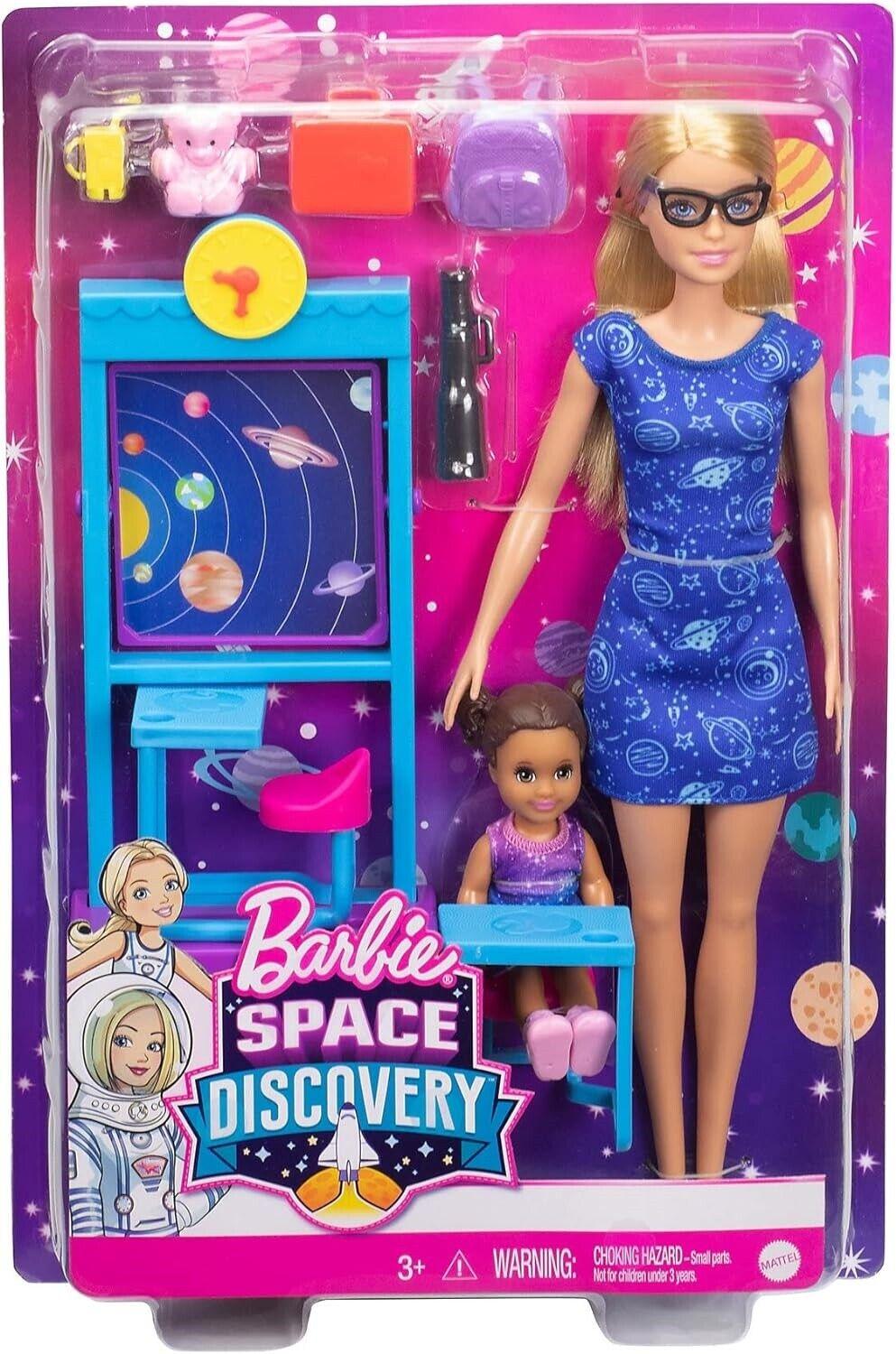 Barbie Careers Baby Doctor Dentist Teacher Chicken Skating Ice Ages 3+ Toy Doll Space Discovery