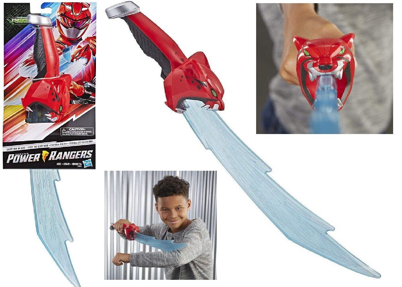 Power Rangers Beast Morphers Cheetah Blade Red Ranger Sword Ages 5+ Toy Fight