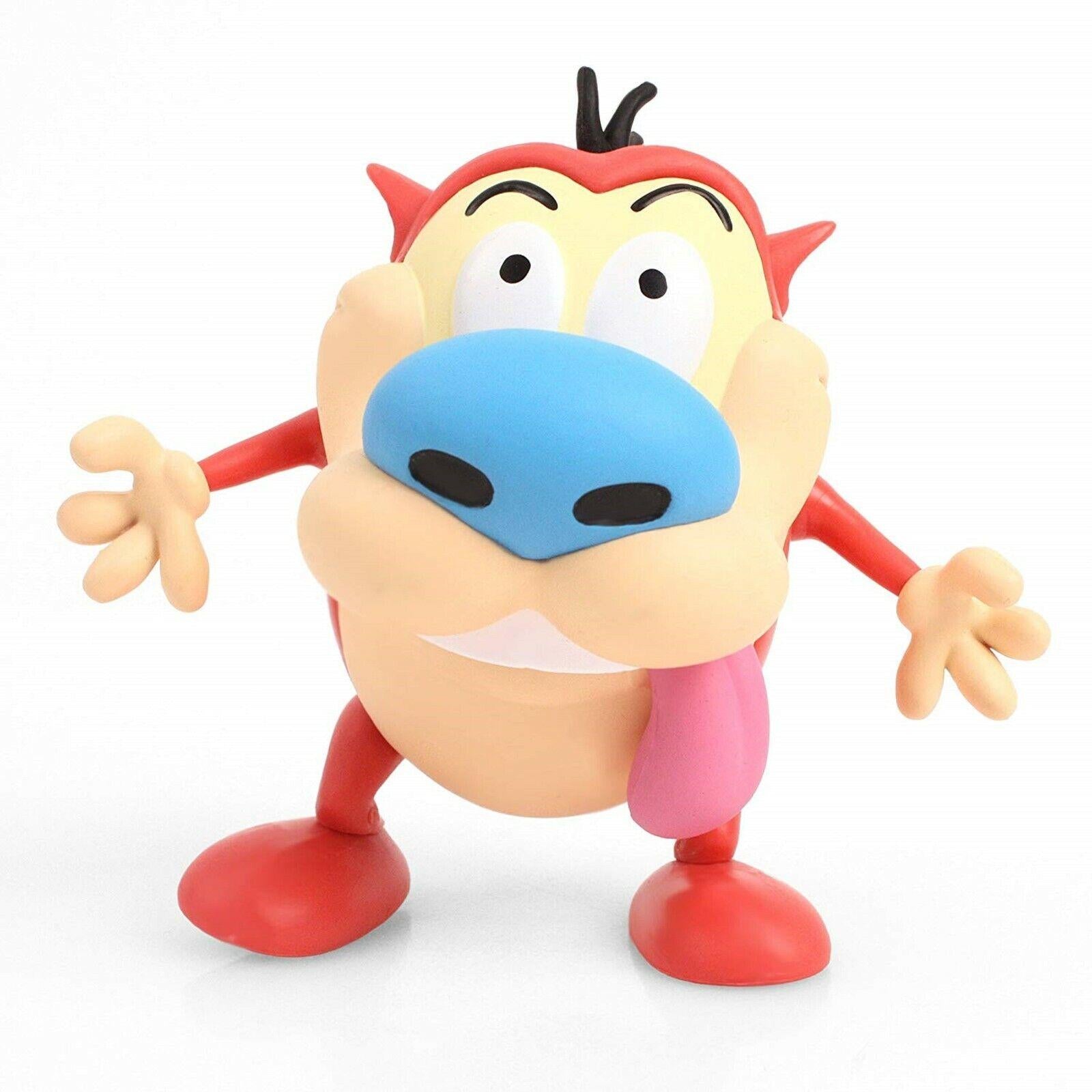 Spongebob Nickelodeon Splat Action Articulated 3 Inch Stimpy Vinyls Figure New Toy Play