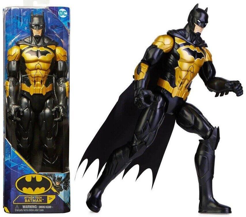 Batman Attack Tech-Action Figure 12 Inch Preschool Toys & Pretend Play Ages 3+ New Toy