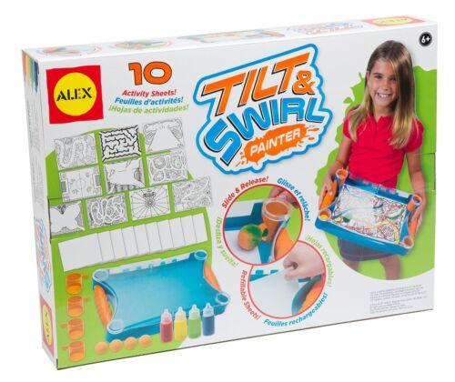 ALEX Toys Artist Studio Tilt Swirl Painter 169W Ages 6+ New Toy Boys Girls Paint